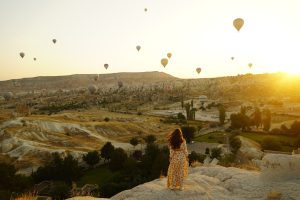 hot air balloons in turkey