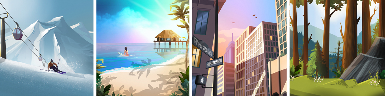 Oxygen Worldwide - Popular destinations