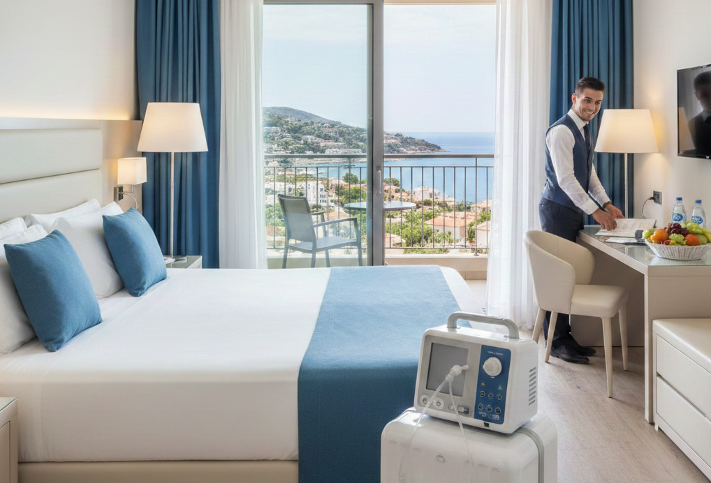 Preparing Hotels & Rentals for Oxygen Delivery Abroad